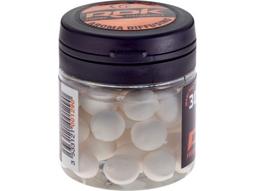 ROK Balaszírozott és Ízesített Csalizó Bogyó - Baitberry DIPPED - 30 darab/üveg - Fehér - Monstercrab