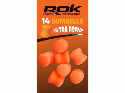 ROK Dumbells - Ultra Pop-up 14db/ Blister - Narancs