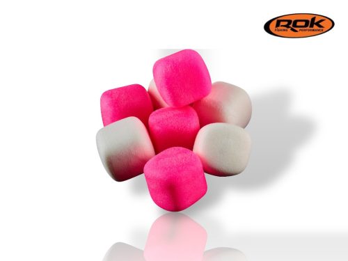 ROK Zig Cube Mix 10mm - Ultra Pop-up 16db/blister - Pink/Fehér