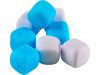 ROK Zig Cube Mix 10mm - Ultra Pop-up 16db/blister - Kék/Fehér