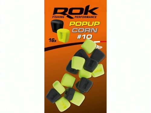 ROK Pop-up Corn 10mm - Ultra Pop-up 16 darab/csomag - Sárga Fekete