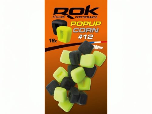 ROK Pop-up Corn 12mm - Ultra Pop-up 16 darab/csomag - Sárga/Fekete