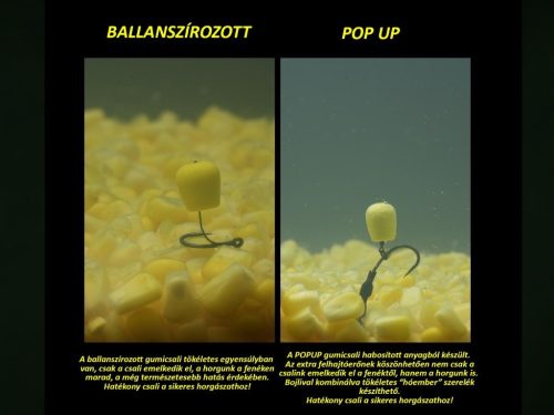 ROK - MAIZE - Natural yellow - kukorica sárga gumi kukorica - ULTRA POPUP vagy BALANCE - Ultra Pop Up