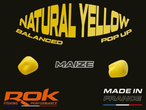 ROK - MAIZE - Natural yellow - kukorica sárga gumi kukorica - ULTRA POPUP vagy BALANCE - Balanszírozott