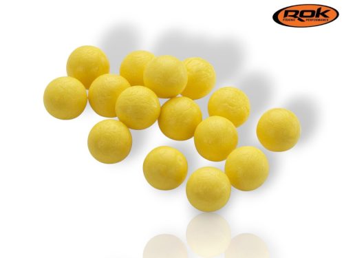 ROK - BALL - Natural yellow - kukorica sárga gumi bogyó - ULTRA POPUP vagy BALANCE - 9 Ballanszírozott