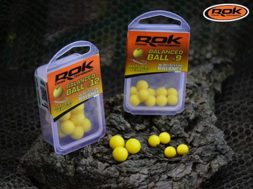 ROK - BALL - Natural yellow - kukorica sárga gumi bogyó - ULTRA POPUP vagy BALANCE - 9 Ballanszírozott