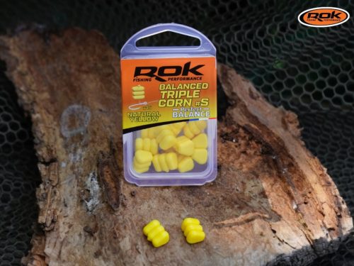 ROK - TRIPLE CORN #S - Natural yellow - kukorica sárga  tripla gumi kukorica - ULTRA POPUP vagy BALANCE - Balanszírozott