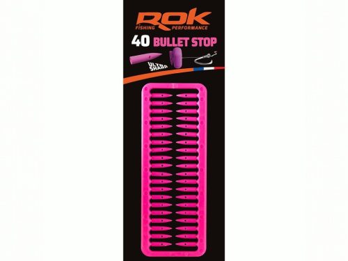 ROK BULLET csali stopper - 40db/csomag - Rózsaszín