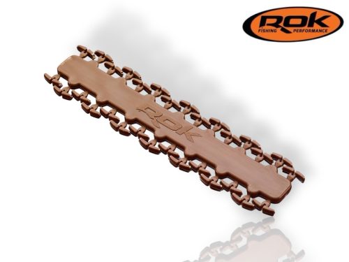 ROK EXTEN csali stopper #S - 120 darab/csomag - Barna