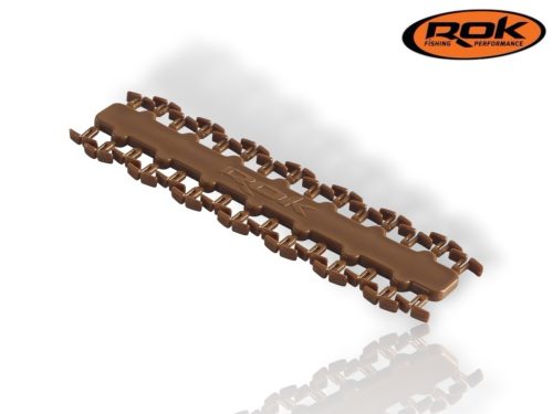 ROK EXTEN csali stopper #M - 120 darab/csomag - Barna