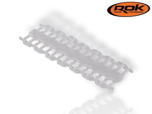 ROK EXTEN csali stopper #L - 120 darab/csomag - Áttetsző