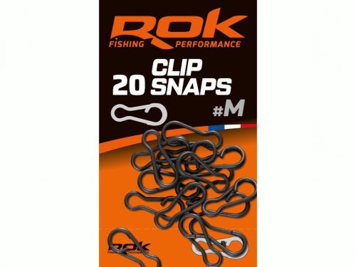 ROK CLIP Snaps - gyorskapocs - 20 darab/csomag - M
