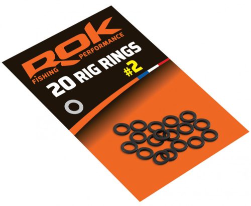 ROK RIG RING - Szerelék gyűrű - 20 darab/csomag - 2-es