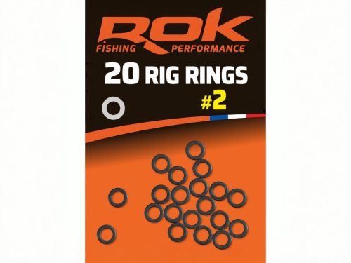 ROK RIG RING - Szerelék gyűrű - 20 darab/csomag - 2-es