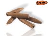 ROK HELI SLEEVE #M - Helikopter ujjak - 10 darab/csomag - Barna