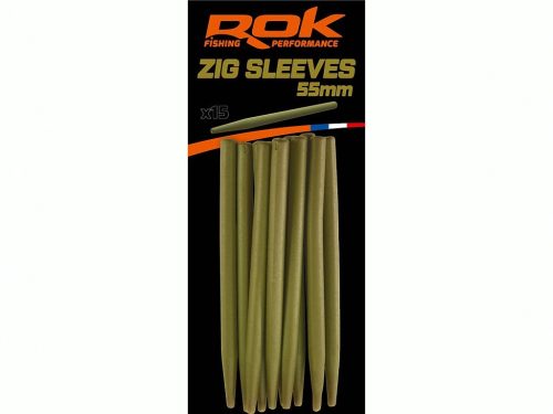 ROK - Zig Sleeves - gubancgátló ujjak - 15 darab/csomag - Zöld