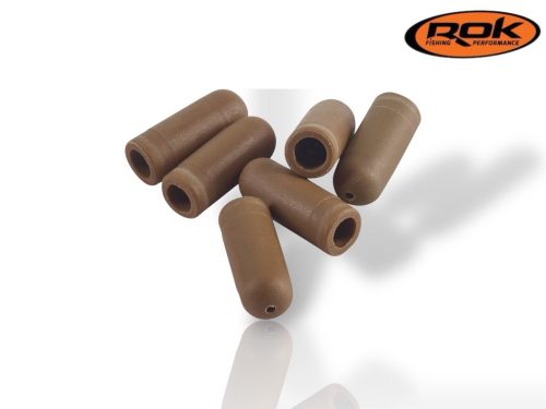 ROK STOP Shock Sleeves - forgó védő sapka - 12 darab/csomag - Barna