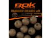 ROK RUBBER Beads Ø4, 6, 8 mm - Gumigyöngy - Barna