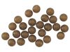 ROK RUBBER Beads Ø4, 6, 8 mm - Gumigyöngy - Camo Barna