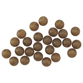   ROK RUBBER Beads Ø4, 6, 8 mm - Gumigyöngy - Camo Barna - 6mm