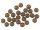 ROK RUBBER Beads Ø4, 6, 8 mm - Gumigyöngy - Camo Barna