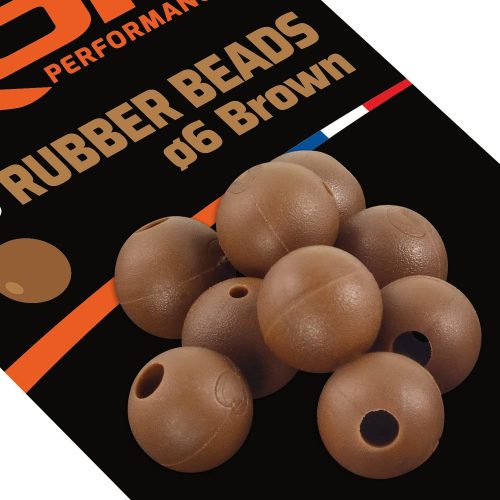 ROK RUBBER Beads Ø6mm - Gumigyöngy - 25 darab/csomag