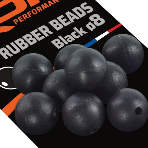 ROK RUBBER Beads Ø8mm - Gumigyöngy - 20 darab/csomag