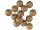 ROK CHOD Beads Ø6mm - Chod gyöngy 25db/csomag - Barna