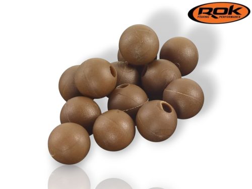 ROK CHOD Beads Ø6mm - Chod gyöngy 25db/csomag - Barna