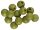 ROK CHOD Beads Ø6mm - Chod gyöngy 25db/csomag - Zöld