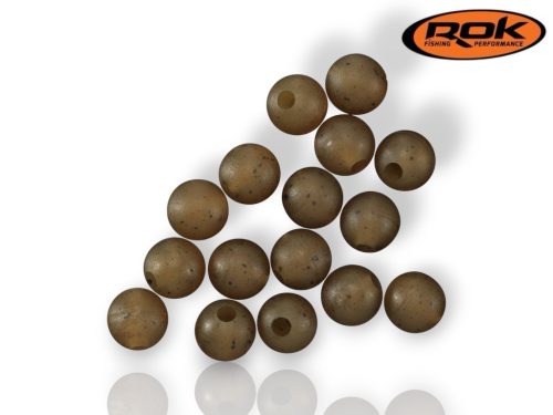 ROK CHOD Beads Ø6mm - Chod gyöngy 25db/csomag - Camo Brown - terep barna