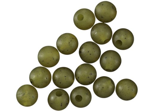 ROK CHOD Beads Ø6mm - Chod gyöngy 25db/csomag - Camo Green - terep zöld