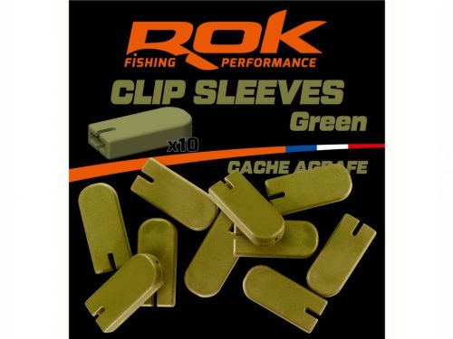 ROK Clip Sleeve - gyorskapocs védő - 10 darab/csomag - Zöld