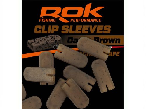 ROK Clip Sleeve - gyorskapocs védő - 10 darab/csomag - Camo Barna