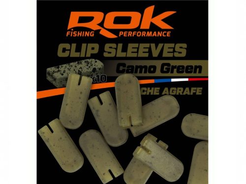 ROK Clip Sleeve - gyorskapocs védő - 10 darab/csomag - Camo Zöld