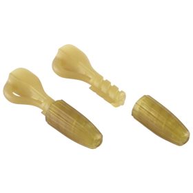   ROK Screw Lock Lead Clip SL - csavaros ólomkapocs - barna - 10 darab/csomag