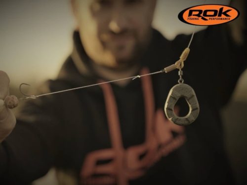 ROK Screw Lock Lead Clip SL - csavaros ólomkapocs - barna - 10 darab/csomag