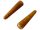 ROK Lead Clip TAIL RUBBER - ólomkapocs záró gumi - 10 darab/csomag - Camo Barna