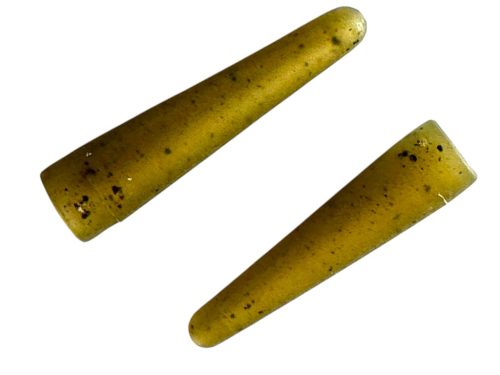ROK Lead Clip TAIL RUBBER - ólomkapocs záró gumi - 10 darab/csomag - Camo Zöld