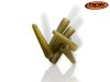ROK Lead Clip TAIL RUBBER - ólomkapocs záró gumi - 10 darab/csomag - Camo Zöld