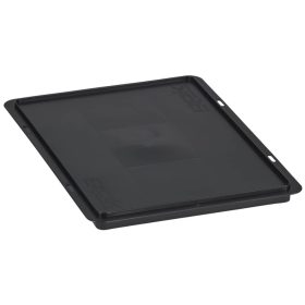 ROK CRATE COVER 43 - BLACK Tároló rekesz fedél 40x30cm