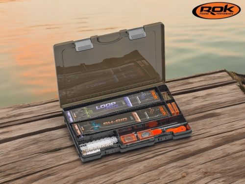 ROK - BOX360-631 Szerelékes doboz - 27x17x3cm - Zöld