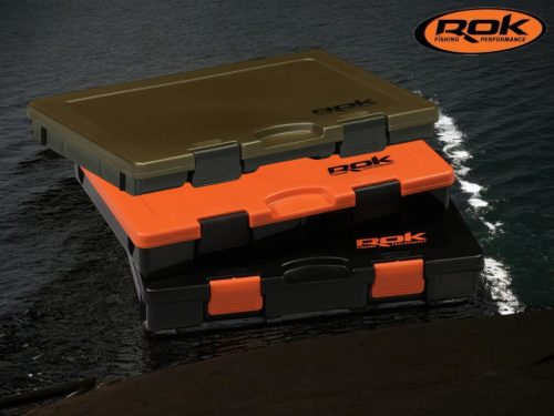 ROK - BOX360-631 Szerelékes doboz - 27x17x3cm - Zöld