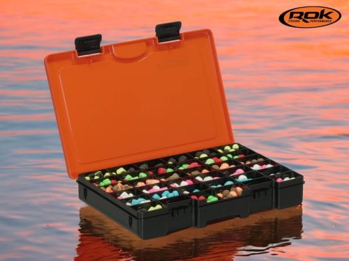 ROK - BOX360-631 Szerelékes doboz - 27x17x4,3cm - Narancs