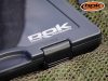 ROK - BOX362 Szerelékes doboz - 27x17x3cm - Fekete - Átetsző fedéllel