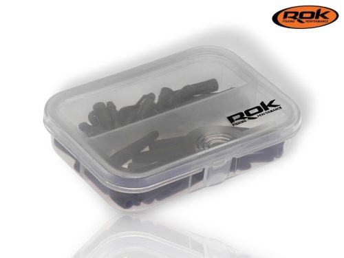 ROK STORAGE BOX XS302 - hosszában osztott mini tároló doboz - 9,1 cm x 6,6 cm x 2,2 cm