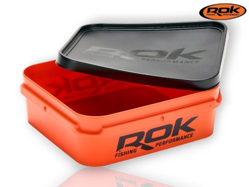 ROK 6 literes keverő edény tetővel - Square Box XL - Narancs