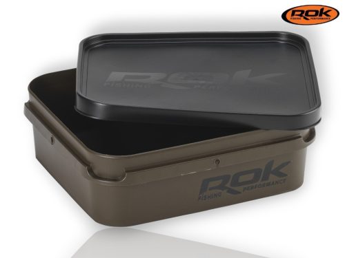 ROK 6 literes keverő edény tetővel - Square Box XL - Zöld