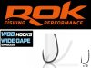 ROK - WIDE GAPE Barbless - Szakáll nélküli teflon horog - 8