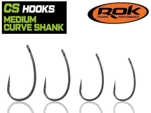 ROK - MEDIUM CURVE SHANK - teflon horog - 2-es